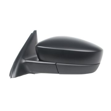 Door Mirror Assembly Left Power Heated w/o Signal Lamp w/o Lane Change Assist w/Cover Textured for Volkswagen Jetta 2011-2018
