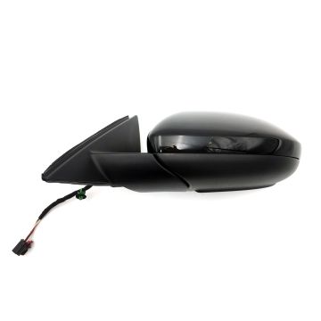 Door Mirror Left w/Blind Spot Detection w/o Signal Lamps w/Cover for Volkswagen Jetta 2019-2023