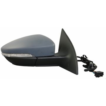 Door Mirror Assembly Right Power Heated w/o Auto Dimming w/Lamp w/Memory for Volkswagen Eos 2009-2012