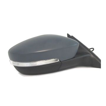 Door Mirror Assembly Right From 4-2-12 w/Memory w/Cover for Volkswagen Passat 2012-2015