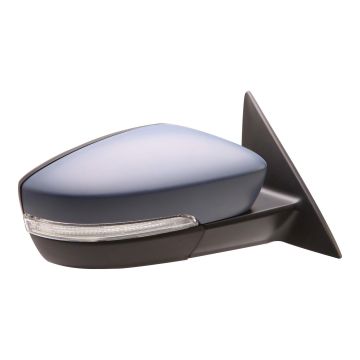 Door Mirror Assembly Right Power Heated w/Signal Lamp Indicator On Glass for Volkswagen Jetta 2011-2018