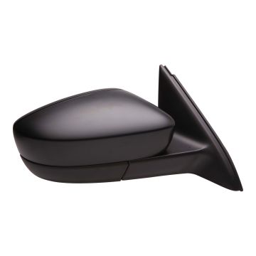 Door Mirror Assembly Right Manual Remote w/Cover Textured Black for Volkswagen Jetta 2011-2015