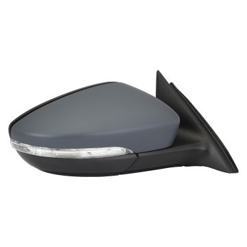 Door Mirror Assembly Right Heated w/o BLIS w/o Memory Power-Folding w/Cover for Volkswagen Passat 2016-2020