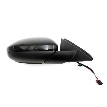 Door Mirror Right w/Blind Spot Detection w/o Signal Lamps w/Cover for Volkswagen Jetta 2019-2023