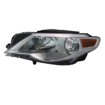 Headlight Assembly Composite Left Halogen From VIN 9530001 for Volkswagen CC 2009-2012