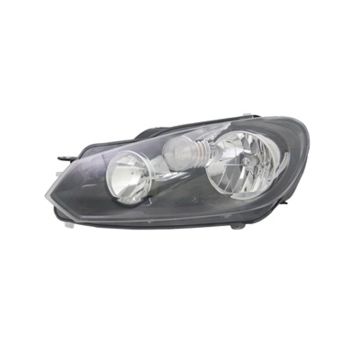 Headlight Assembly Composite Left Halogen CAPA for Volkswagen Jetta Wagon 2010-2014