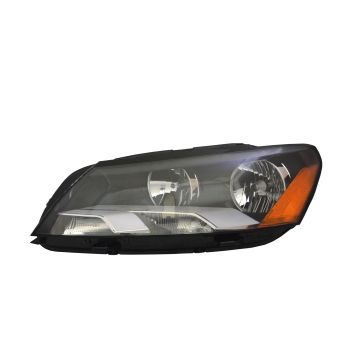 Headlight Assembly Composite Left Halogen From 2-21-11 for Volkswagen Passat 2012-2015
