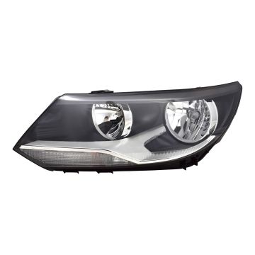 Headlight Assembly Composite Left Halogen CAPA for Volkswagen Tiguan Tiguan Limited