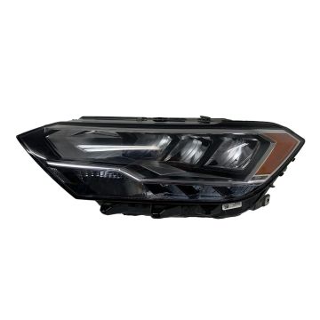 Headlight Assembly Composite Left Composite Type w/o Black Edged Lens for Volkswagen Jetta 2019-2023