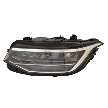 Headlight Assembly Composite Left LED w/o Dynamic Cornering Lamps for Volkswagen Tiguan 2022-2024