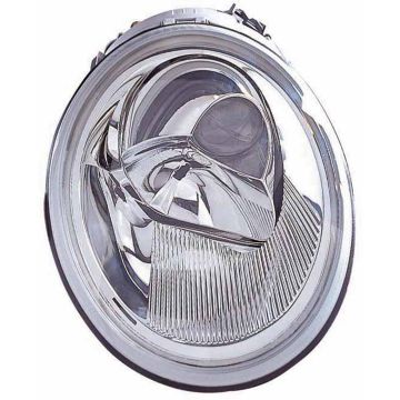 Headlight Assembly Composite Right Halogen CAPA for Volkswagen Beetle 1998-2005