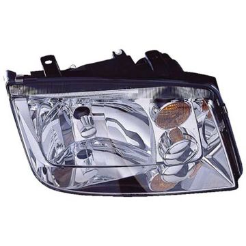 Headlight Assembly Composite Right w/o Fog Lamps Type 4 From VIN# 2108642 for Volkswagen Jetta 2002-2005
