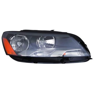 Headlight Assembly Composite Right Halogen From 2-21-11 CAPA for Volkswagen Passat 2012-2015