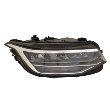 Headlight Assembly Composite Right LED w/o Dynamic Cornering Lamps for Volkswagen Tiguan 2022-2024