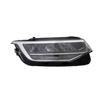 Headlight Assembly Composite Right LED w/o Dynamic Cornering Lamps CAPA for Volkswagen Tiguan 2022-2024