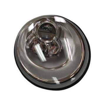 Headlight Lens Housing Assembly Right Halogen CAPA for Volkswagen Beetle 2006-2010