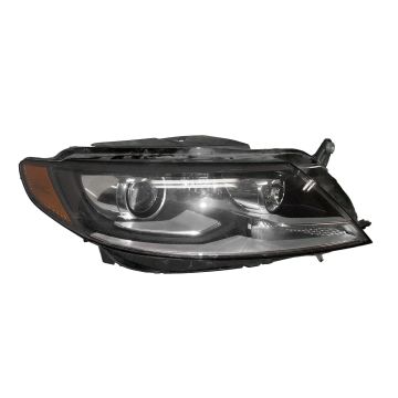 Headlight Lens Housing Right HID w/o LED Headlamps for Volkswagen CC 2013-2017