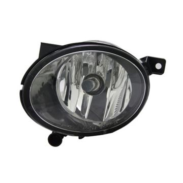 Fog Light Assembly Right w/o Lens Shield CAPA for Volkswagen Tiguan 2012-2017