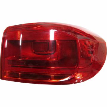 Tail Light Assembly Left Outer From 9-6-11 CAPA for Volkswagen Tiguan 2012-2017