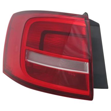 Tail Light Assembly Left Outer To 6-28-15 CAPA for Volkswagen Jetta Hybrid SEL Premium 2015