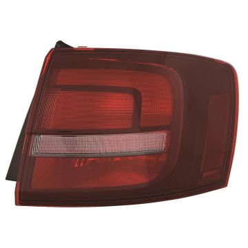 Tail Light Assembly Right Outer w/o LED w/Rear Fog Lamp for Volkswagen Jetta 2011-2018