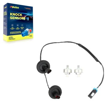 Ignition Knock (Detonation) Sensor Kit SEN-2KNC0025KIT For Chevrolet GMC Silverado 1500 Sierra 2500