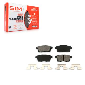 Rear Semi-Metallic Disc Brake Pads SIM-1259 For Mazda Ford Edge CX-7 CX-9 Lincoln MKX