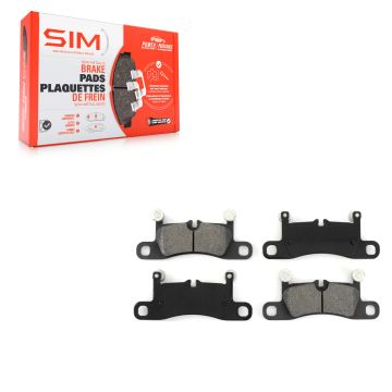 Rear Semi-Metallic Disc Brake Pads SIM-1453 For Volkswagen Touareg Porsche Cayenne