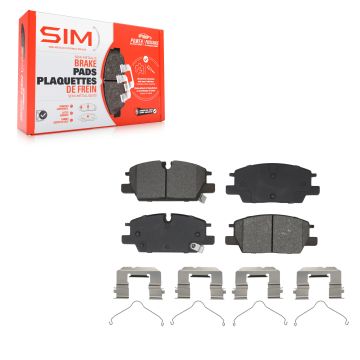 Front Semi-Metallic Disc Brake Pads SIM-2345 For Chevrolet Equinox GMC Terrain Trax Malibu Buick CT4