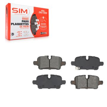 Rear Semi-Metallic Disc Brake Pads SIM-2374 For Chevrolet Equinox GMC Terrain Trax Malibu Buick