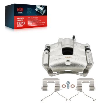 Front Left Disc Brake Caliper SLC-18B5546 For Chevrolet Equinox GMC Terrain Trax Buick Malibu Encore