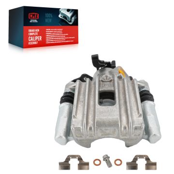 Rear Right Disc Brake Caliper SLC-19B2574 For Volkswagen Jetta Golf City Audi TT Quattro