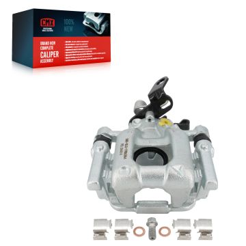 Rear Left Brake Caliper SLC-19B6384 For Volkswagen Jetta Golf Passat Beetle Audi GTI Eos A3 Quattro