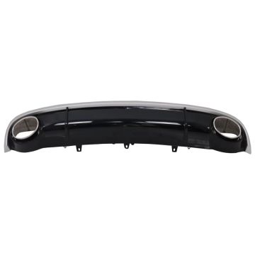 Audi A7 C7 2012-2015 (for Normal/without S Line) RS7 Style Rear Bumper Diffuser with Exhaust Tips