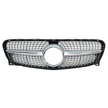 Mercedes Benz GLA-Class X156 2017-2020 Diamond Style Front Grille Black