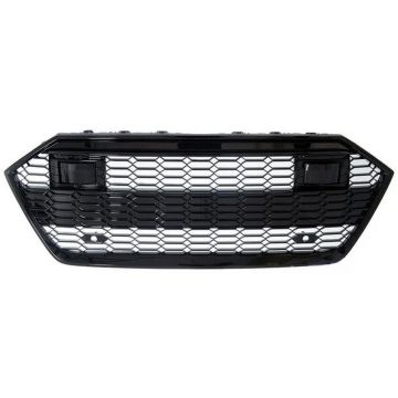 Audi A7 S7 C8 2019-2023 RS7 Style Front Grille Gloss Black with ACC