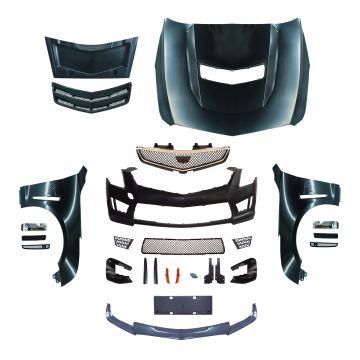 Cadillac ATS 2013-2018 Front Body Bumper Conversion KIT upgrade to ATS-V Style Look