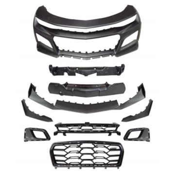 Chevrolet Camaro 2016-18 LS LT SS 2017-23 ZL1 Front Bumper Conversion upgrade to 1LE Style Look Body KIT