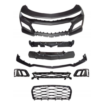 Chevrolet Camaro 2016-2018 Front Bumper Conversion upgrade to ZL1 Style Look Body KIT