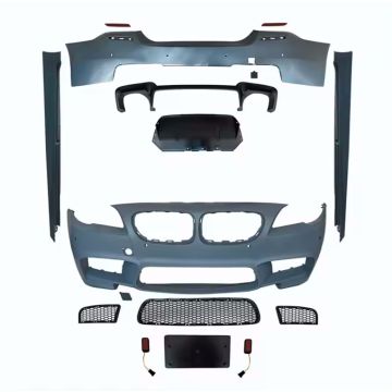 BMW 5 Series F10 2011-2016 Front Rear Body Bumper Conversion KIT upgrade to M5 Style Look