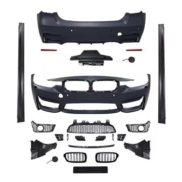 BMW 3 Series F30 F35 2012-2018 Front Rear Body Bumper Conversion KIT upgrade to M3 Style Look