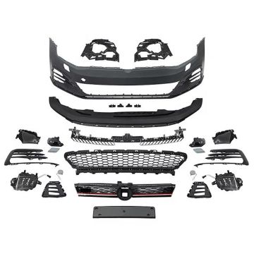 Volkswagen Golf MK7 2015-2017 Front Bumper Conversion to Golf GTI MK7.5 Style Look
