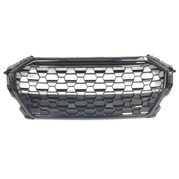 Audi Q3 F3 2019-2024 RS Style Honeycomb Front Grille Gloss Black