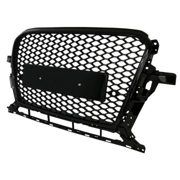 Audi Q5 8R 2013-2017 (without S-Line) RS Style Front Grille Gloss Black Honeycomb