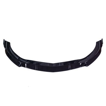 Mercedes Benz CLA250 W117 CLA-Class 2016-2019 Front Bumper Lip Spoiler AMG CLA45 Style Gloss Black
