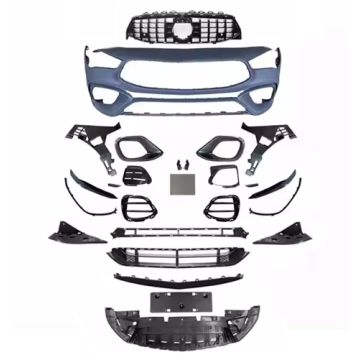 Mercedes Benz CLA250 CLA35 AMG W118 2020-2025 Front Body Bumper Conversion KIT upgrade to CLA45 AMG Style Look