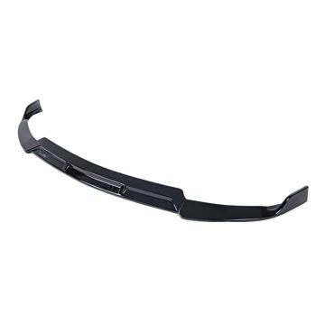 Mercedes Benz C-Class C300 W205 C205 2015-2018 Front Bumper Lip Spoiler BBS Style Gloss Black