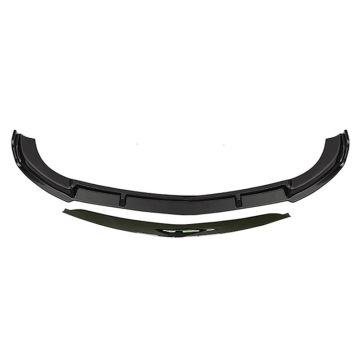 Mercedes Benz E-Class 2017-2020 Front Bumper Lip Spoiler AMG E63 Style Gloss Black