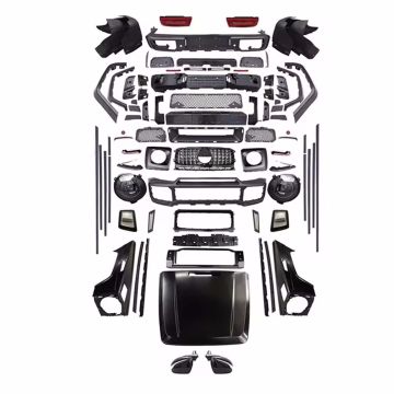 Mercedes Benz G-Class G550 G500 W463 2000-2018 Front Rear Body Bumper Conversion KIT upgrade to 2019+ W464 BBS Style Look