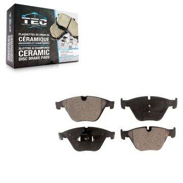 Front Ceramic Disc Brake Pads TEC-1505 For BMW 535i xDrive 535d 640i Gran Coupe ActiveHybrid 5 528i